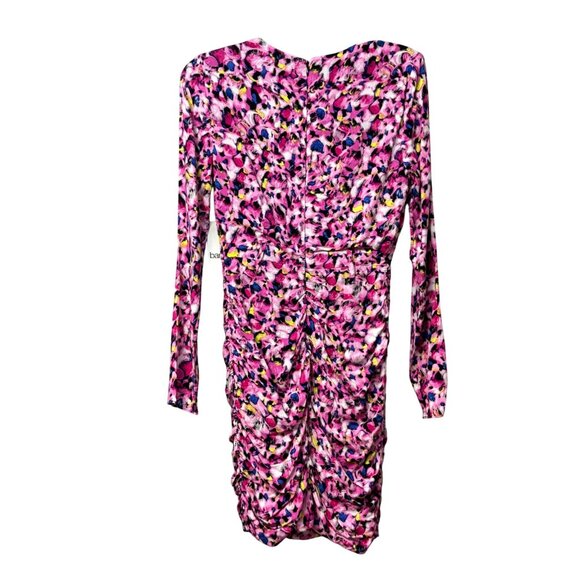 Bar III Alyssa Belted Mini Dress, Pink-multi, Sz. 4- No belt - Picture 10 of 10